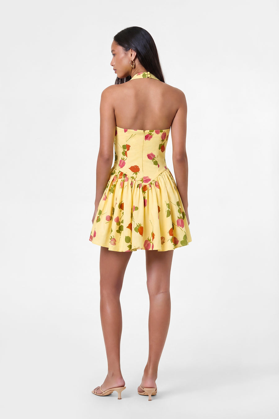 AMALIE DRESS - FALLEN ROSES