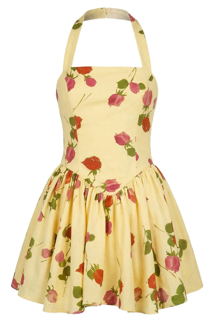 AMALIE DRESS - FALLEN ROSES