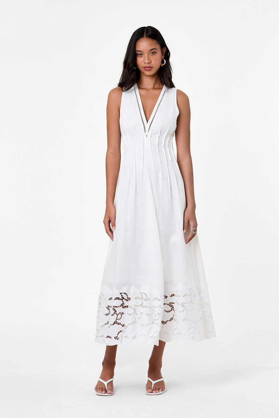 STINA DRESS - IVORY