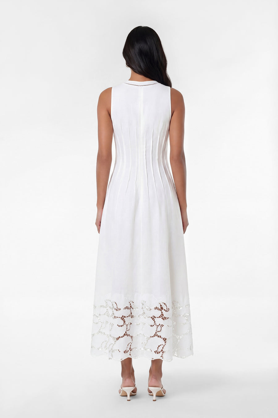 STINA DRESS - IVORY