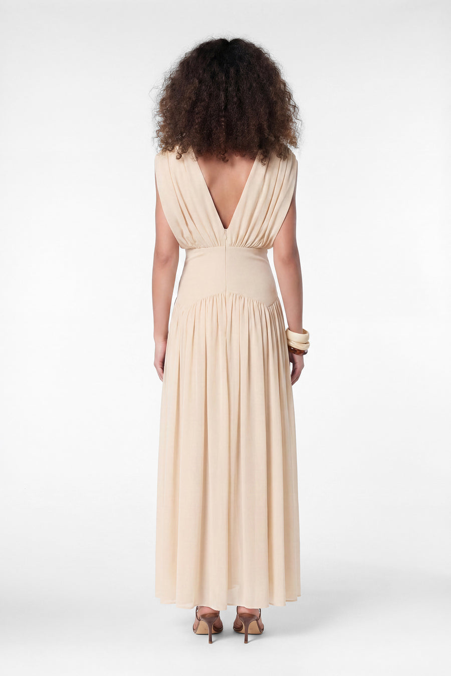 GIANA DRESS - ECRU