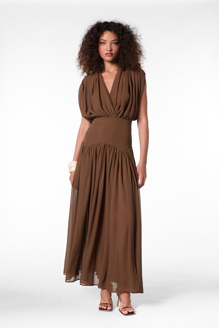 GIANA DRESS - MOCHA