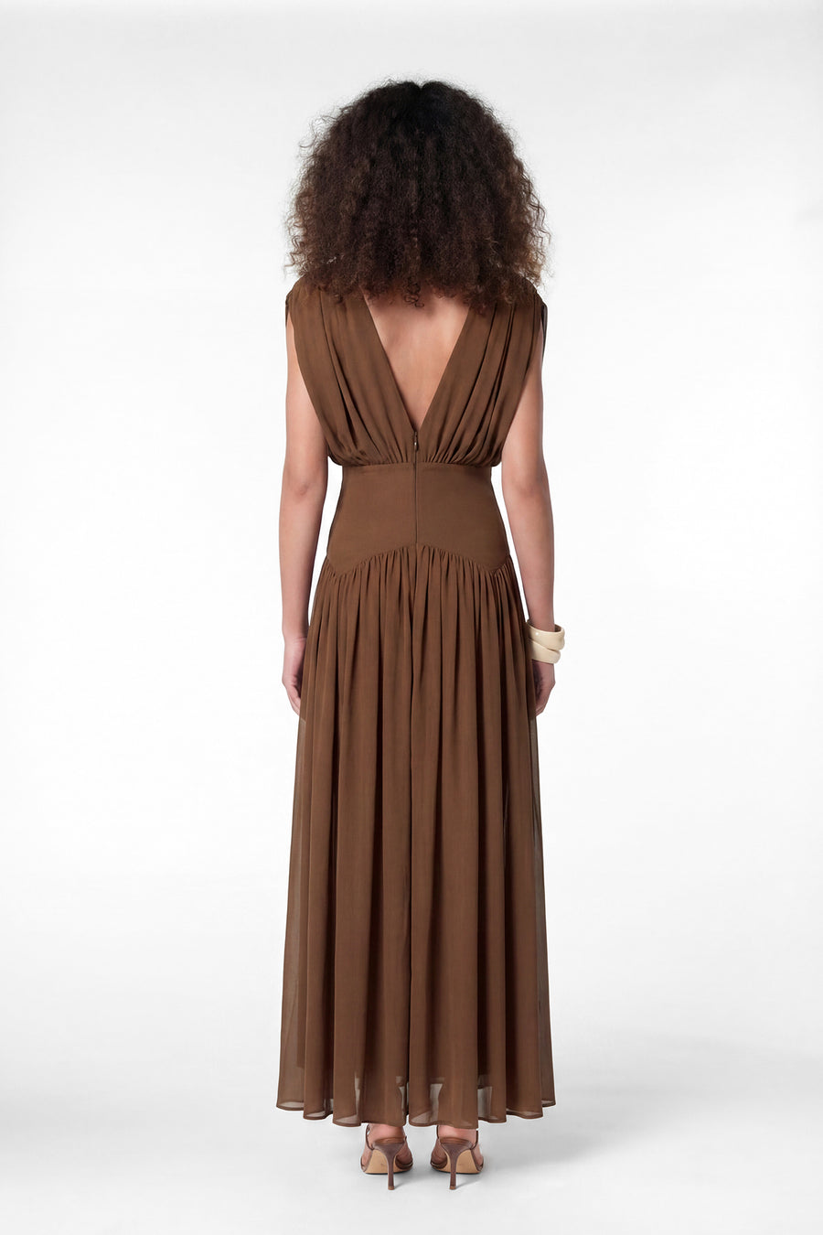GIANA DRESS - MOCHA