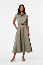 TRISHA DRESS - SAGE