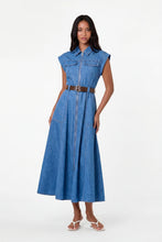 TRISHA DRESS - LIGHT WASH