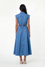 TRISHA DRESS - LIGHT WASH