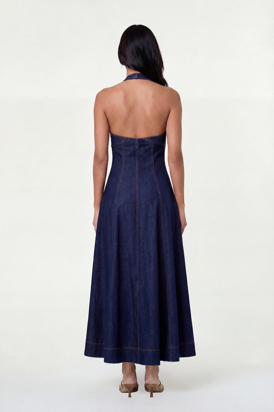 ELSA DRESS - INDIGO