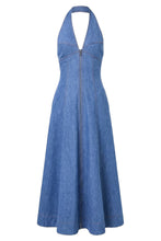 ELSA DRESS - LIGHT WASH