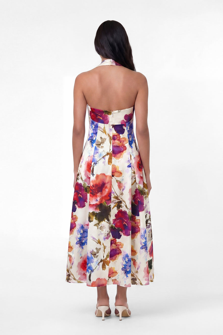 ELISABETH DRESS - WATERCOLOR FLORA