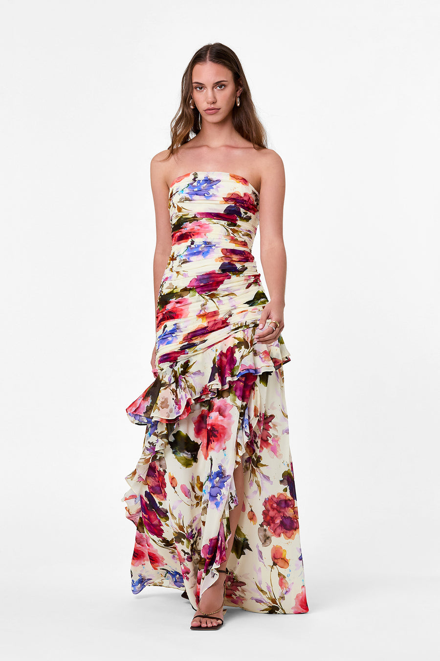 VIOLA DRESS - WATERCOLOR FLORA