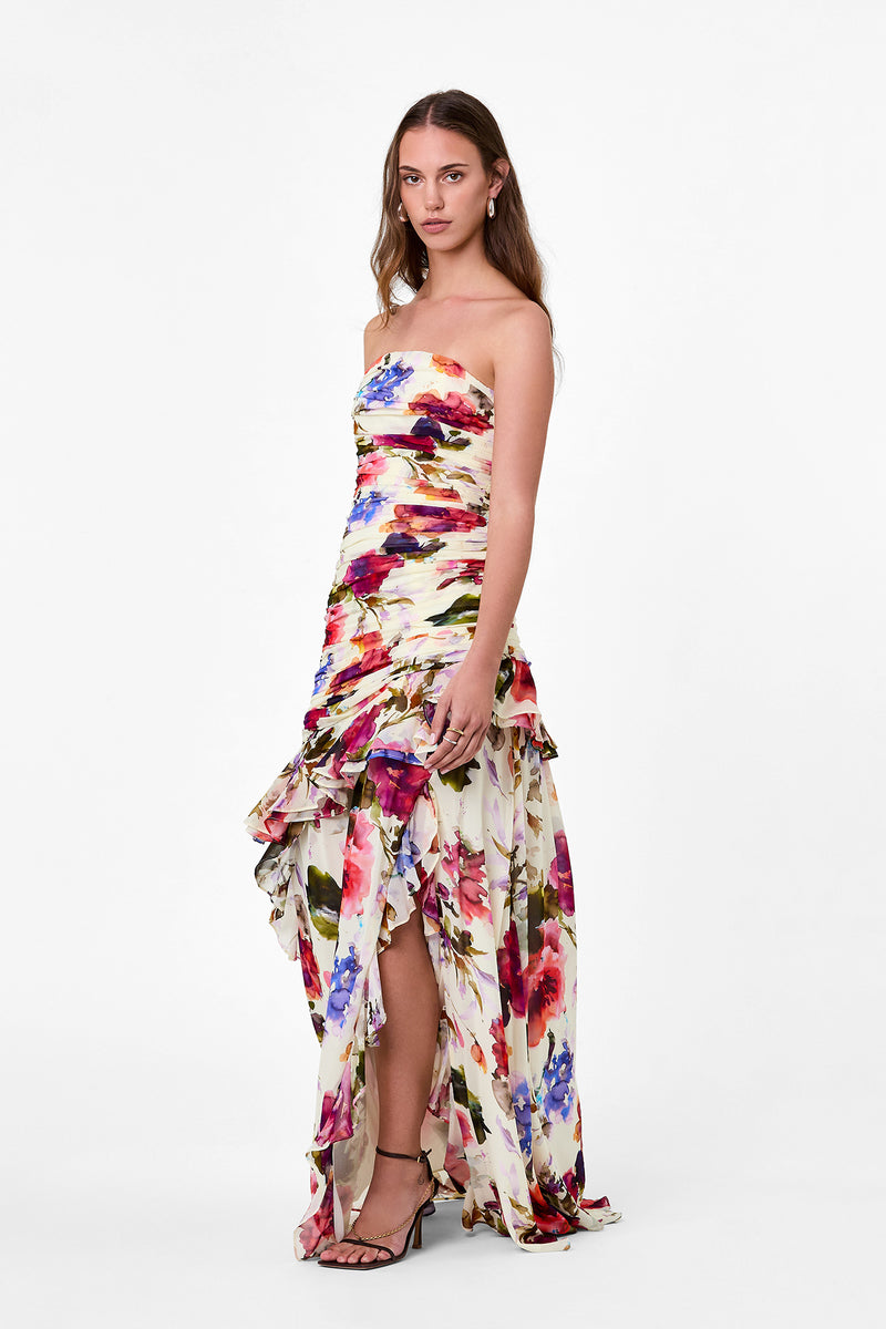 VIOLA DRESS - WATERCOLOR FLORA