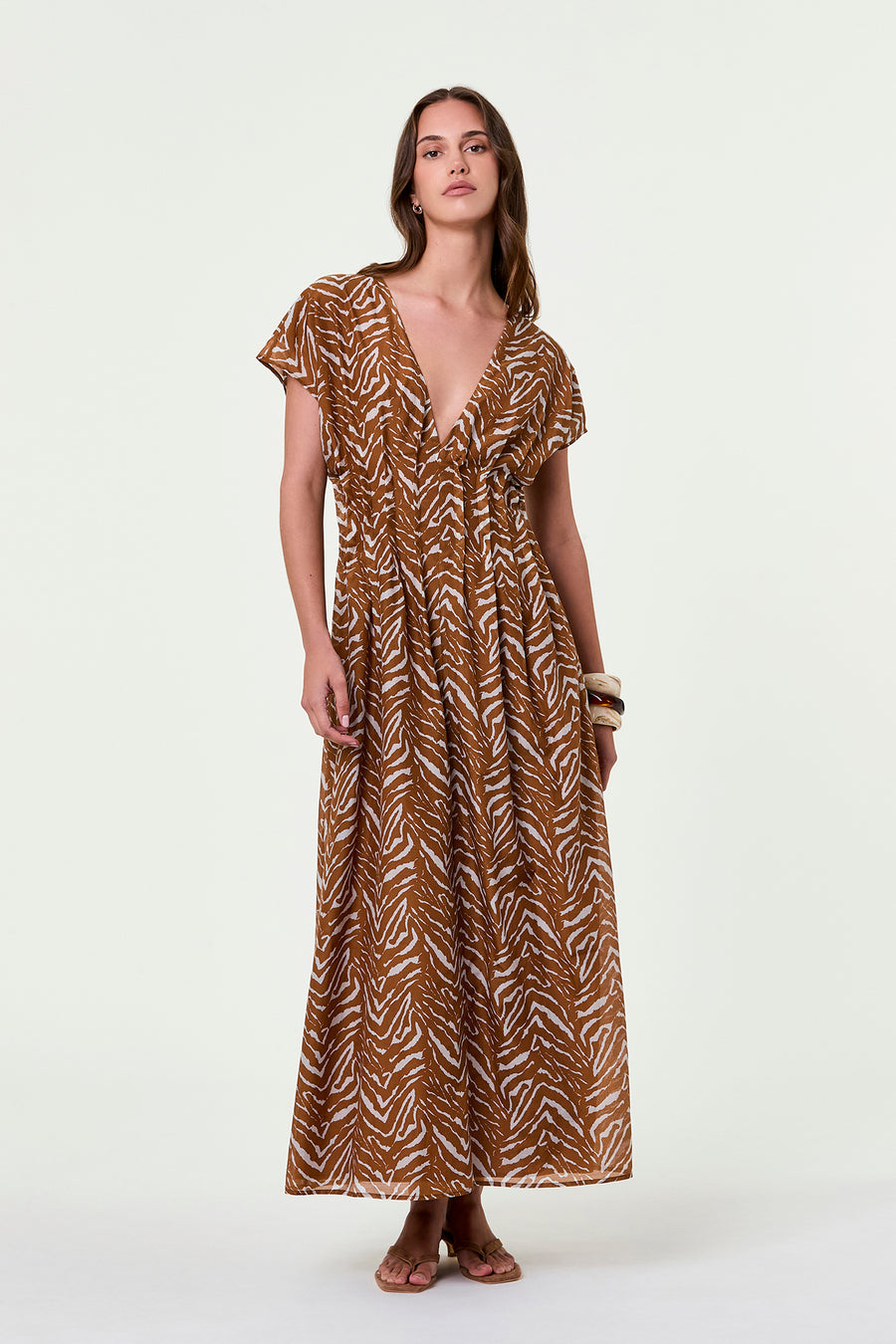 MARLEY DRESS - ABSTRACT ANIMAL