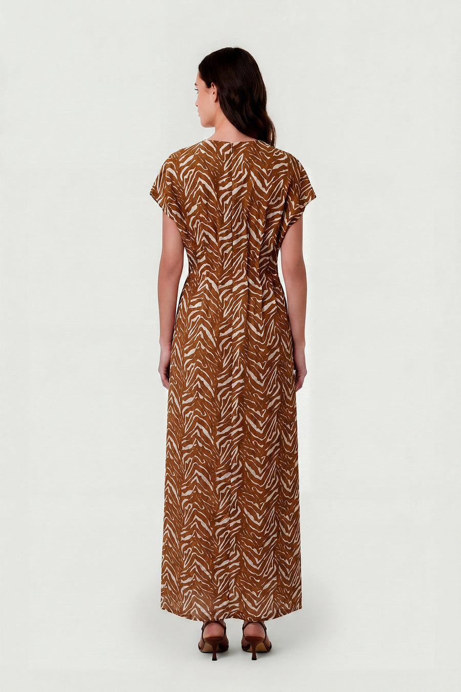 MARLEY DRESS - ABSTRACT ANIMAL