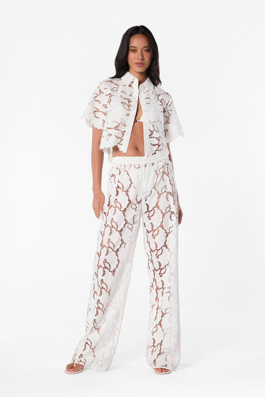SANDRA PANT - IVORY
