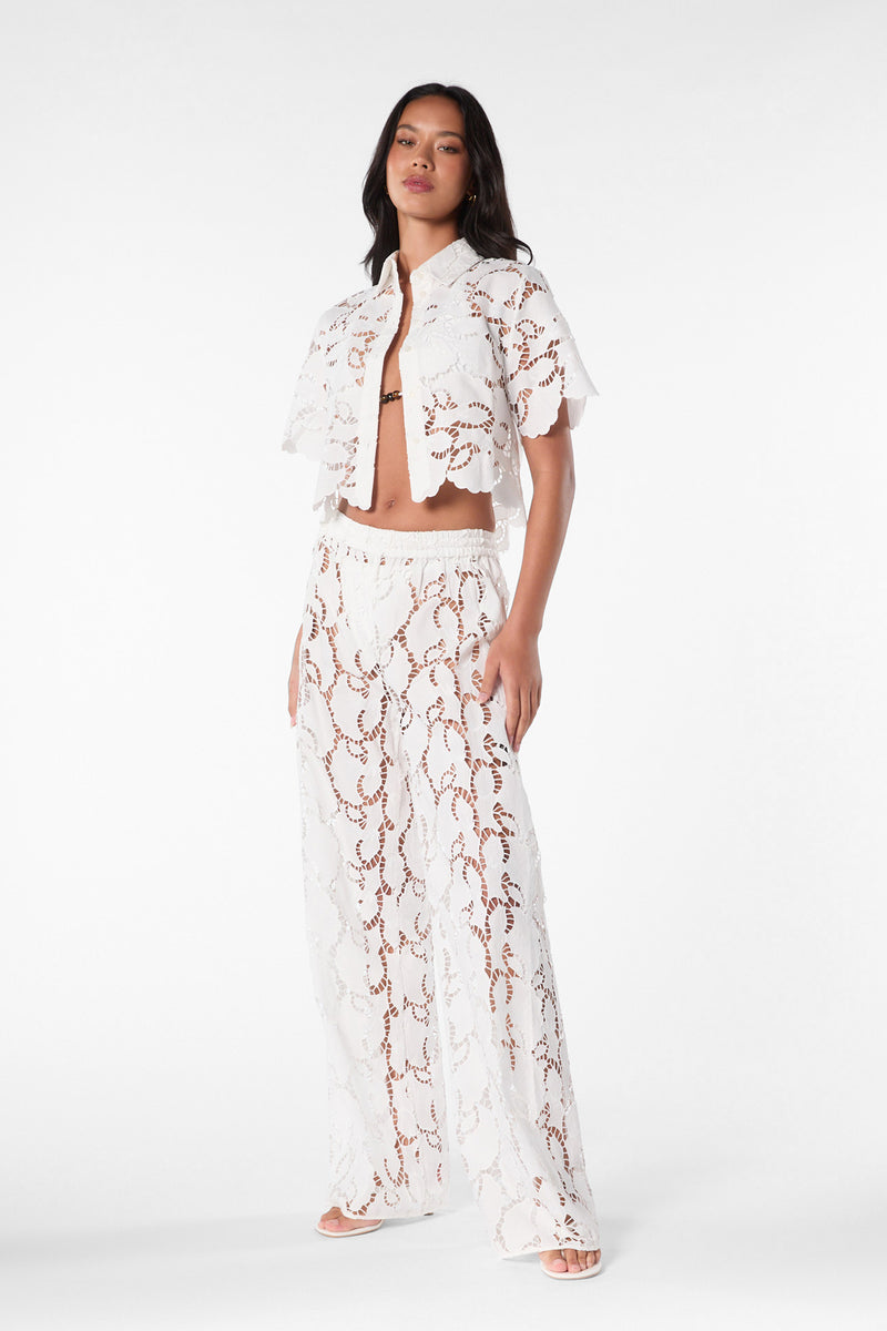 SANDRA PANT - IVORY