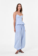 LISELLE PANT - BLUE MULTI STRIPE