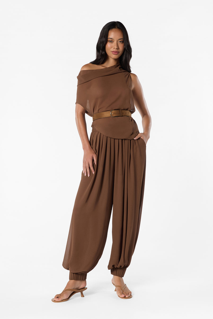 LISELLE PANT - MOCHA