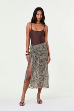 LIA SKIRT - GRAPHIC ZEBRA