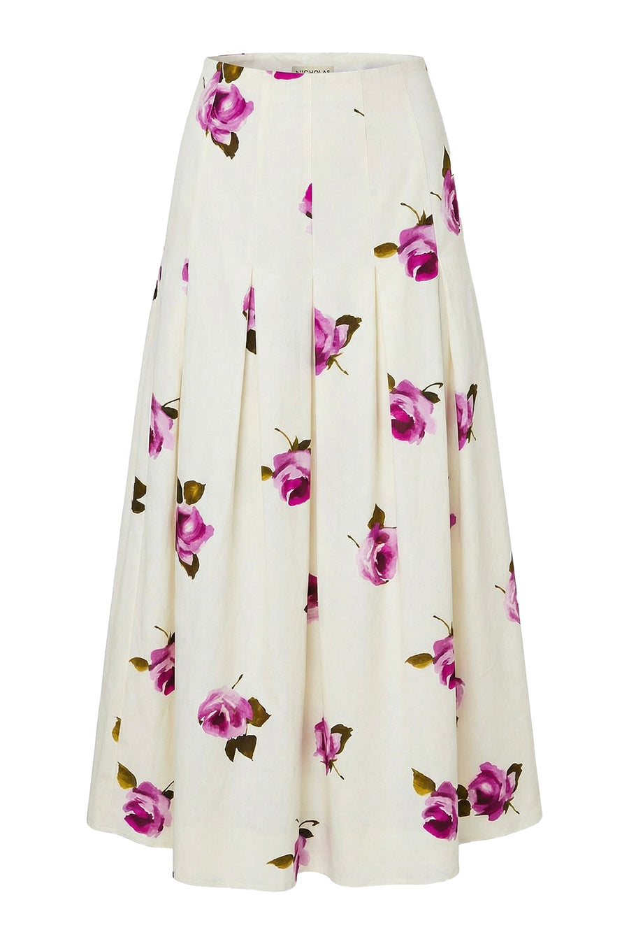 JORDANA SKIRT - FLOATING ROSEBUDS