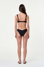 BRIDGET BALCONETTE TOP - BLACK