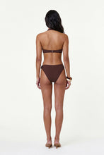 SIRENA HALTER BIKINI TOP - ESPRESSO