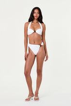 SIRENA HALTER BIKINI TOP - IVORY