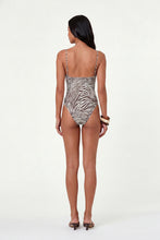 DIONE ONE PIECE SUIT - GRAPHIC ZEBRA