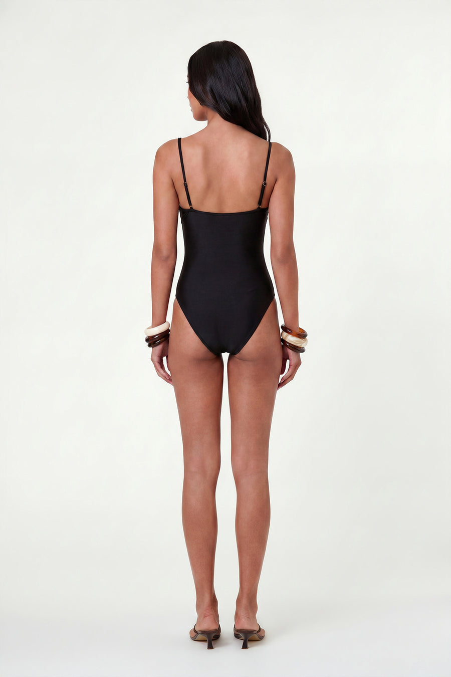 ANELA ONE PIECE SUIT - BLACK
