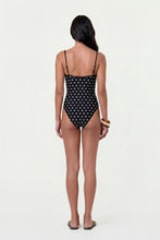 ANELA ONE PIECE SUIT - BLACK IVORY POLKA DOT