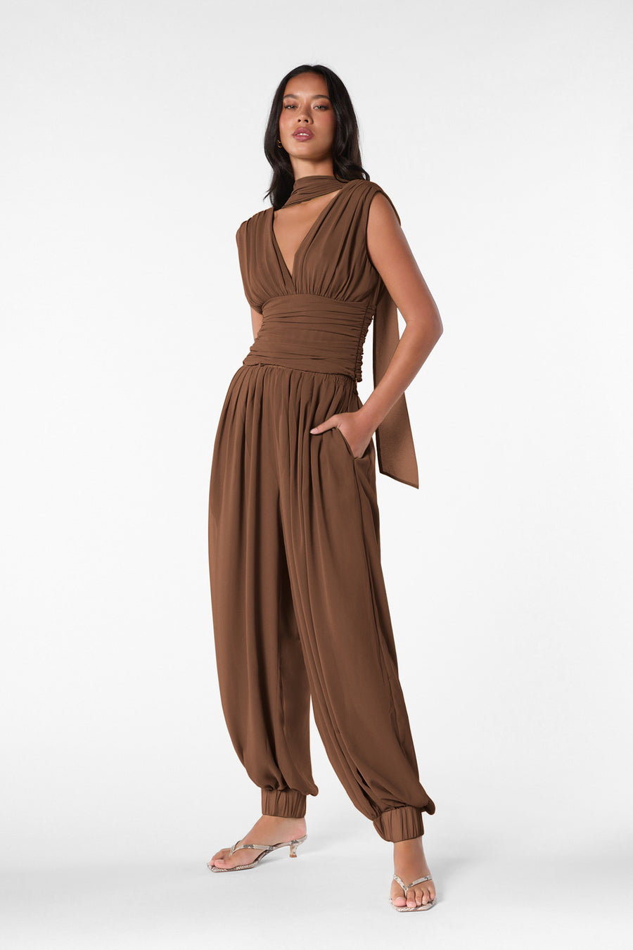 KARIS TOP - MOCHA
