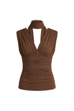 KARIS TOP - MOCHA