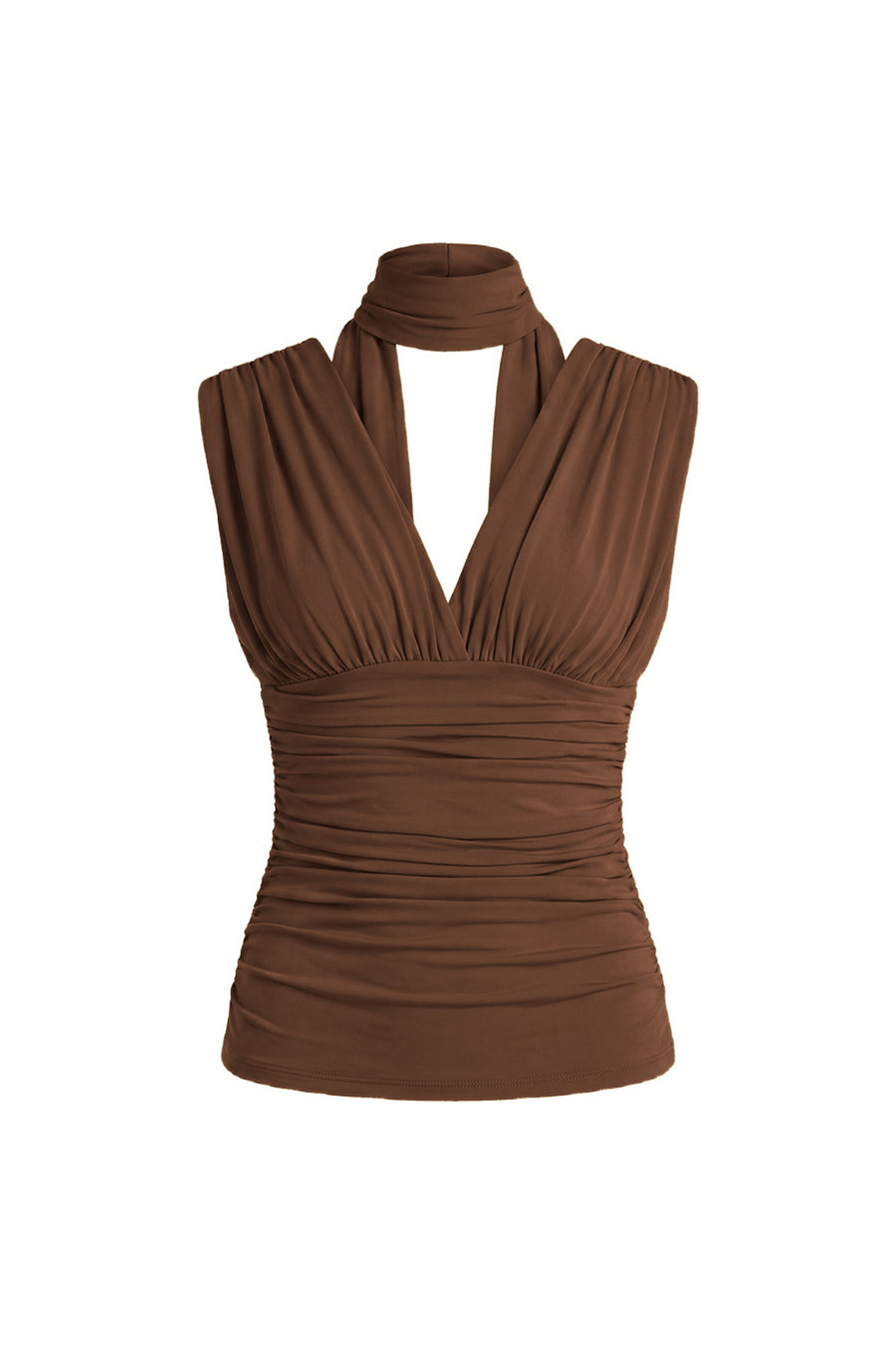 KARIS TOP - MOCHA