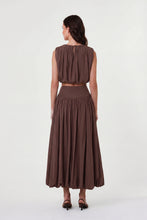 ZAIRA SKIRT - CHOCOLATE