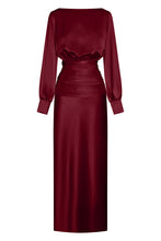 SAMINA DRESS - PLUM