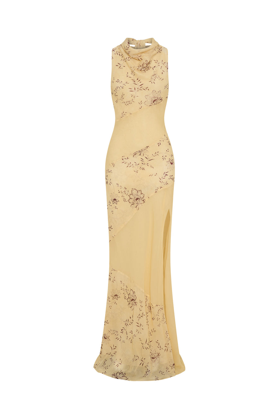 SHANA DRESS - WISTERIA FLORAL BUTTER