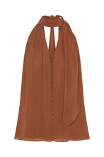 SUMIRA TOP - CHESTNUT