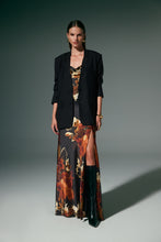 Ariel Gown - Blur Floral Black