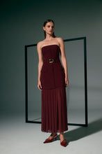 Reagan Dress - Bordeaux