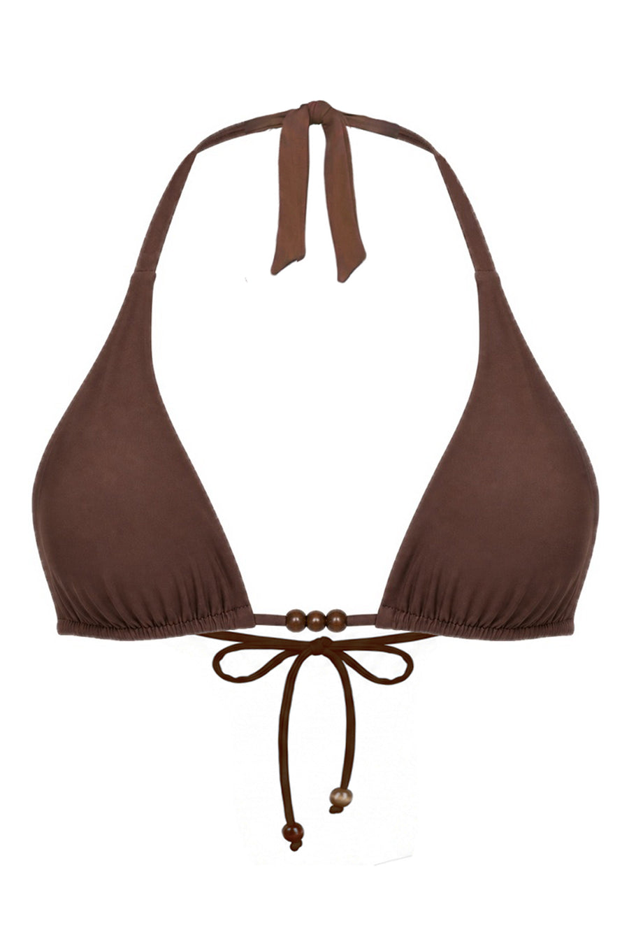 SHELLI BIKINI TOP - ESPRESSO