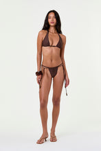 SHELLI BIKINI TOP - ESPRESSO