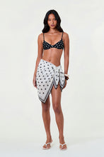 URSA MINI SARONG - IVORY BLACK POLKA DOT