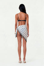 URSA MINI SARONG - IVORY BLACK POLKA DOT