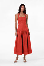 VIVIANNE DRESS - TOMATO