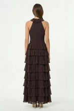 YASIRA DRESS - ESPRESSO