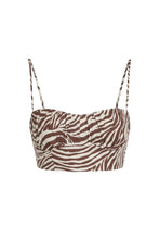 YULIA TOP - STRIATA PRINT