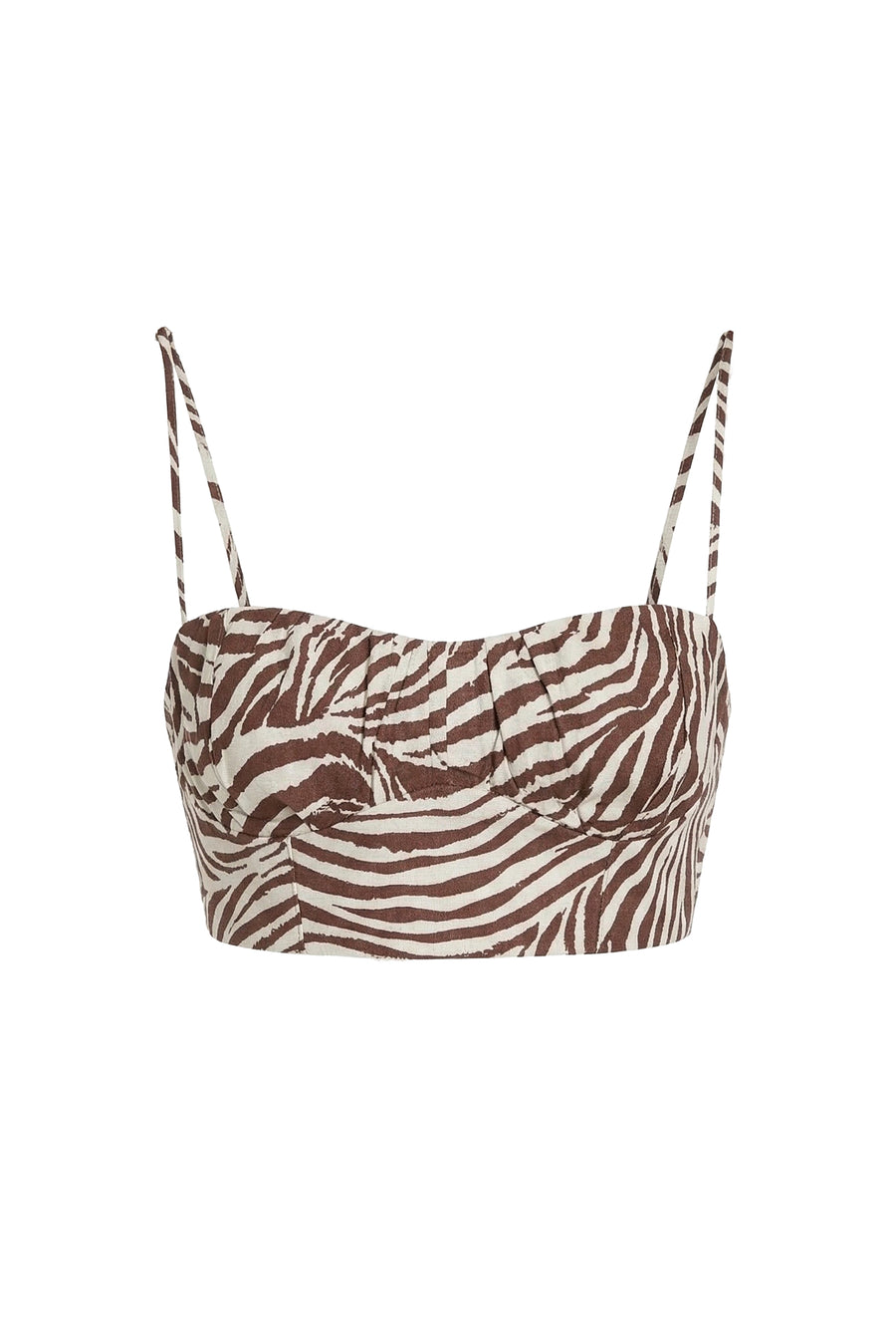 YULIA TOP - STRIATA PRINT