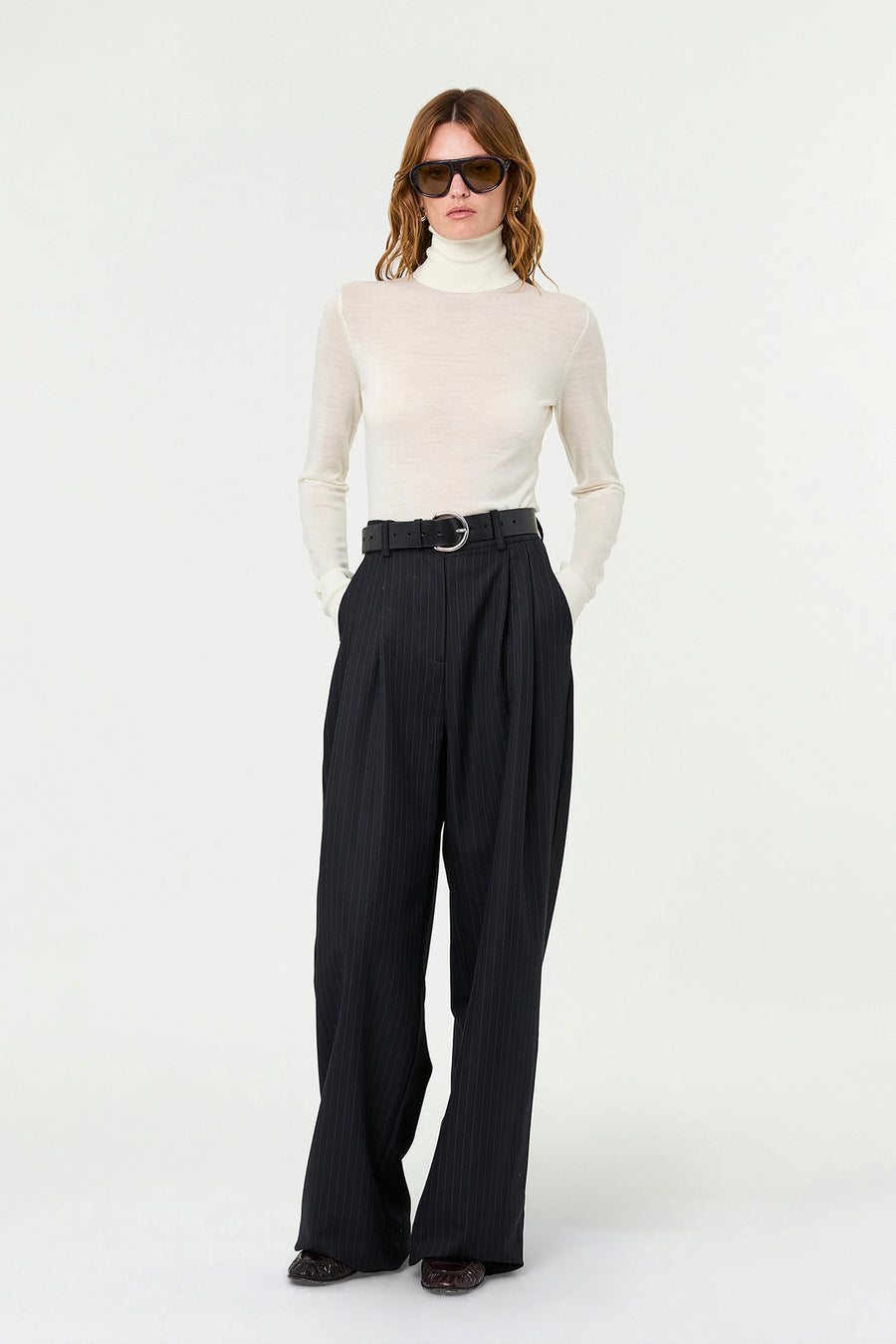ZADIE ROLLNECK SWEATER - IVORY