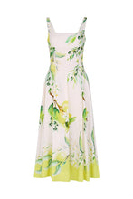 ALEXANDRA DRESS - ANISA IVORY LEMON