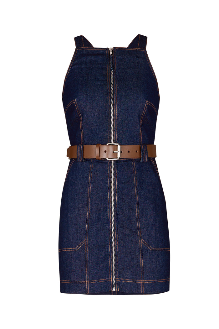 ANDRI DENIM DRESS - Indigo – NICHOLAS