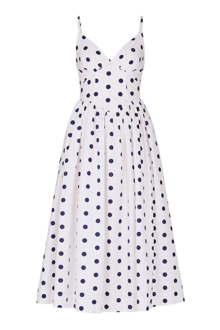 niana flocky dot pants dress　M niana flocky dot pants dress M - メルカリ